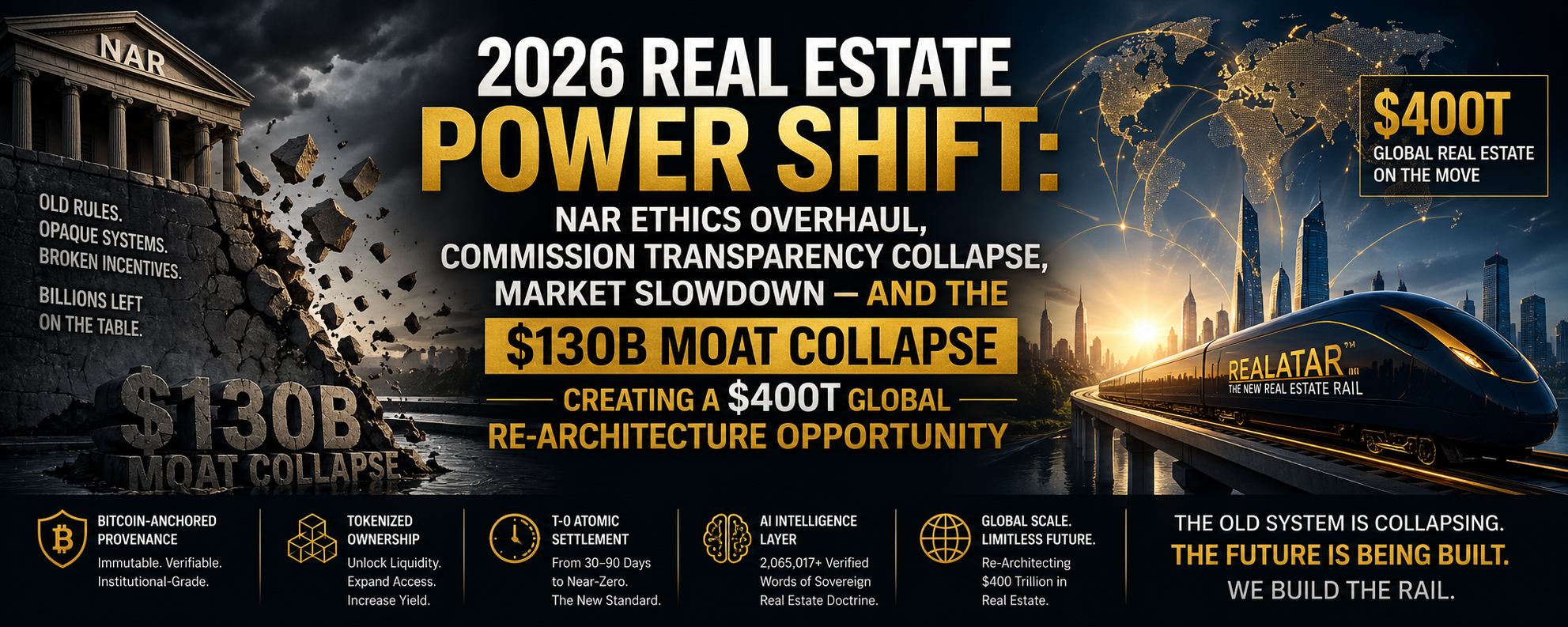The $130B Commission Moat Has Collapsed — Geoff De Weaver / REALATAR™