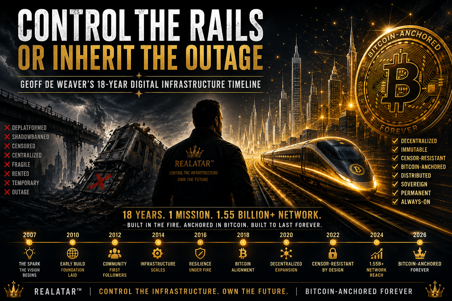 While the market still rents voice from gatekeepers, I have spent nearly two decades assembling the rails they will eventually have to lease from me