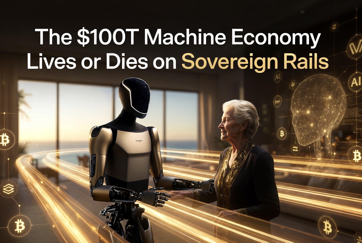 machine economy sovereign rails REALATAR Optimus