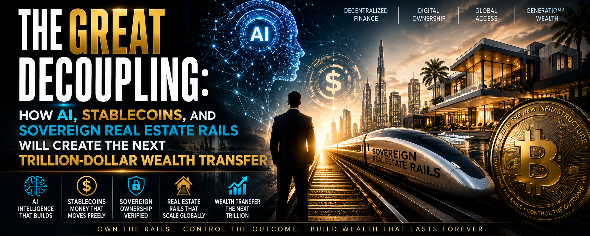 Aligns perfectly with the REALATAR™ "Own the Rails or Pay Tolls Forever" thesis.
