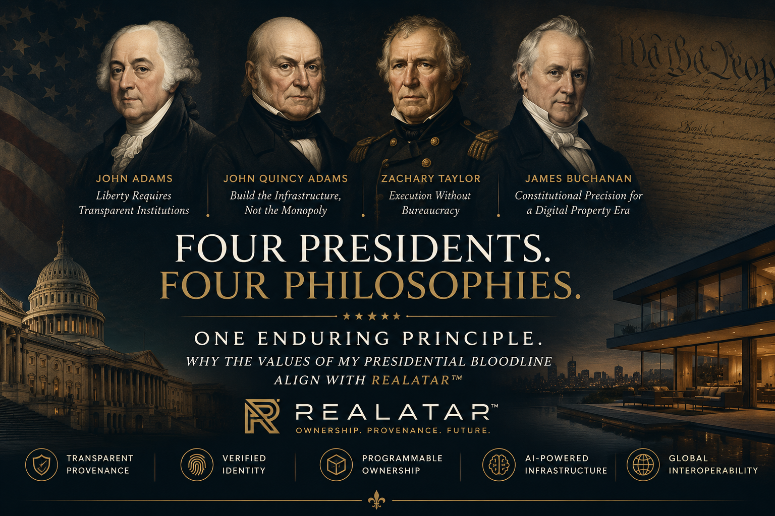 Throughout American history, certain ideas have endured across generations: individual liberty, secure property rights, transparent governance, constitutional integrity, and infrastructure that expands opportunity rather than concentrates power.