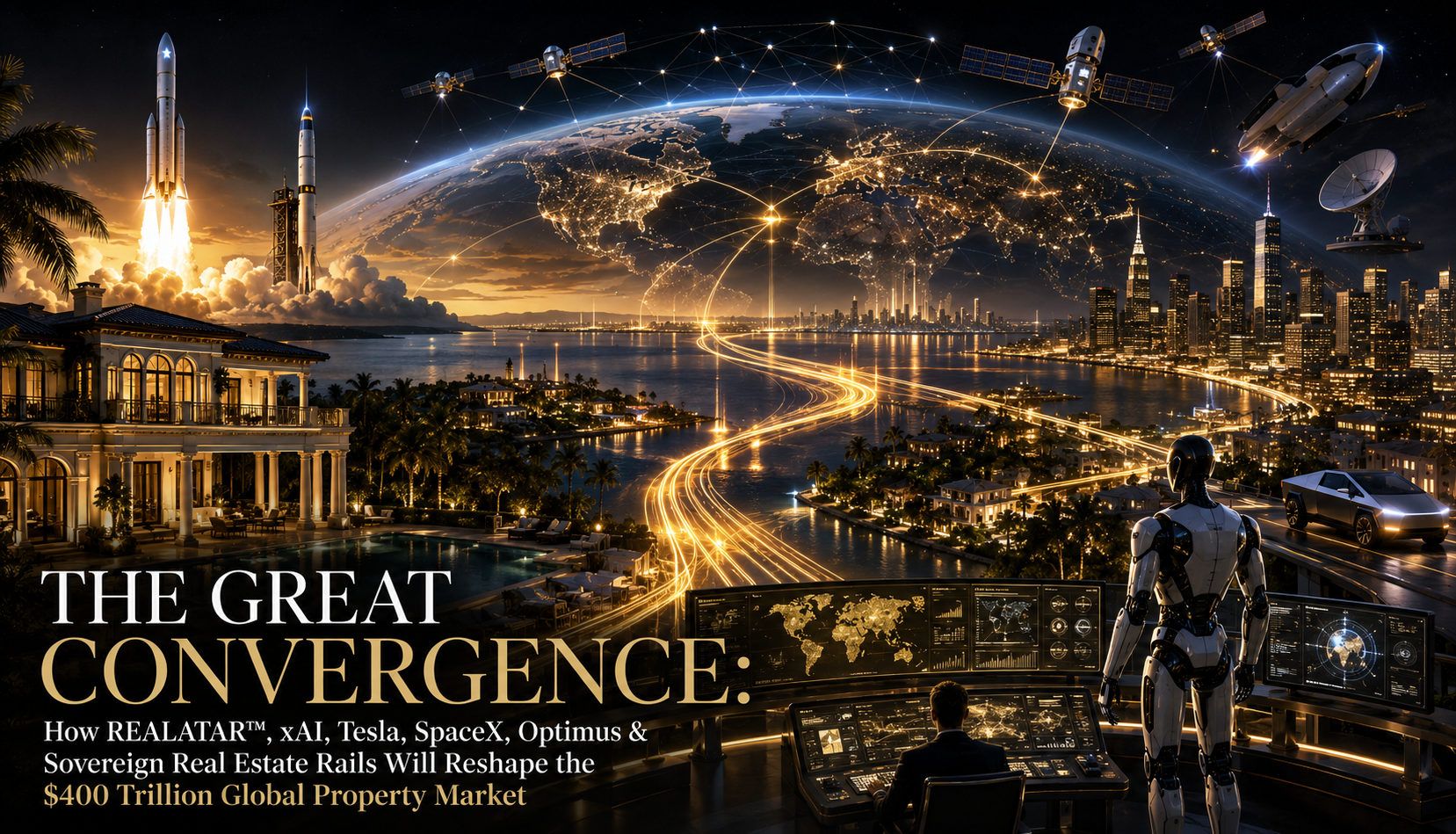 For centuries, the $400 trillion global real estate market has operated as a fragmented, vertical monolith