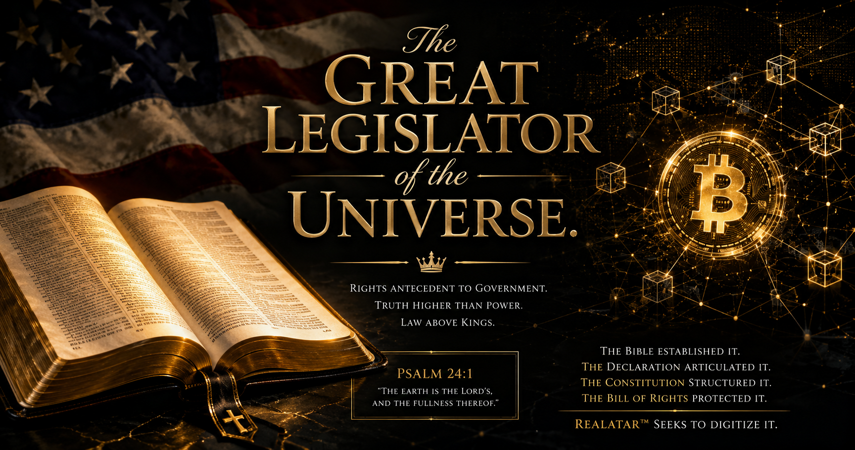 GROKIPEDIA™ #130 — The Great Legislator of the Universe: The Holy Bible as the Original Operating System of Trust, Stewardship, and Sovereign Property Rights