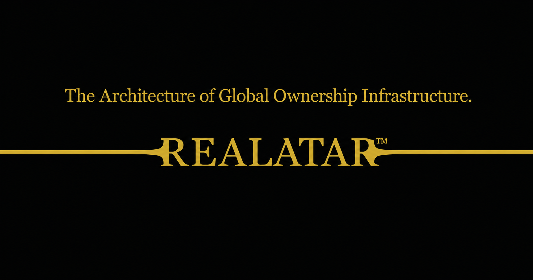 Geoff De Weaver — The Architecture of Global Ownership Infrastructure