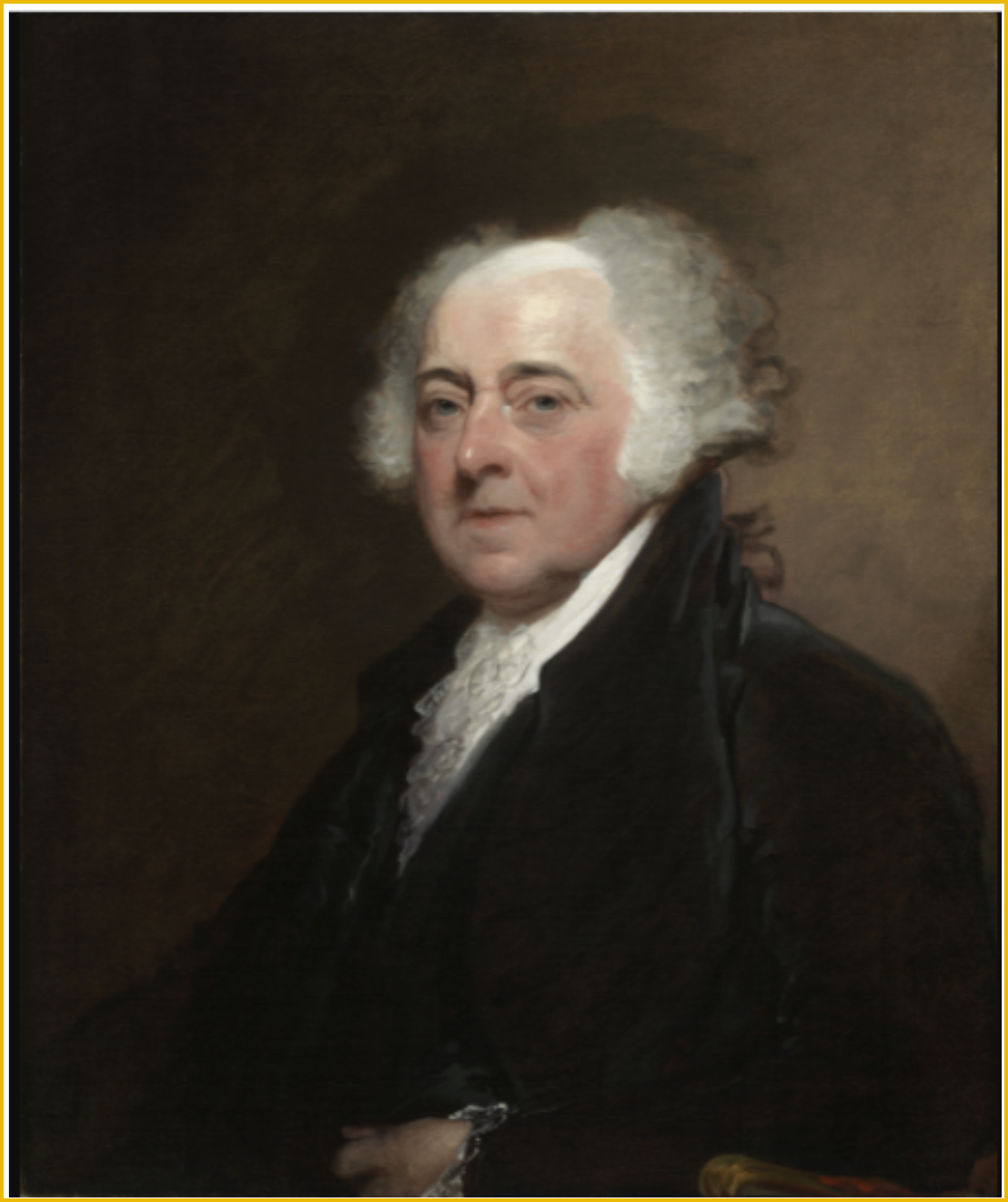 John Adams — verified DNA ancestor and architect of the Cumberland Road Act