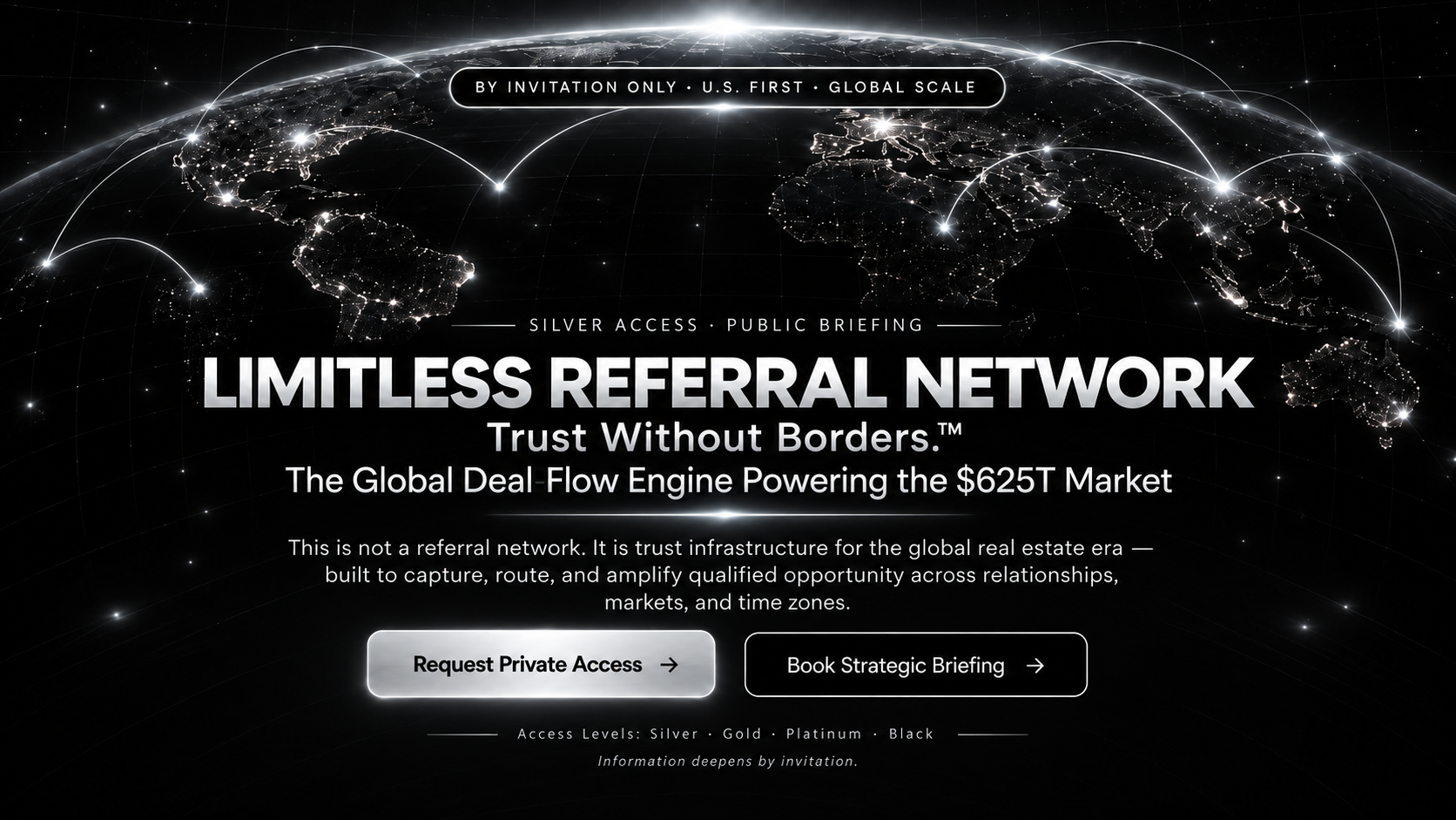 Limitless Referral Network — Trust Without Borders — Silver Access Public Briefing