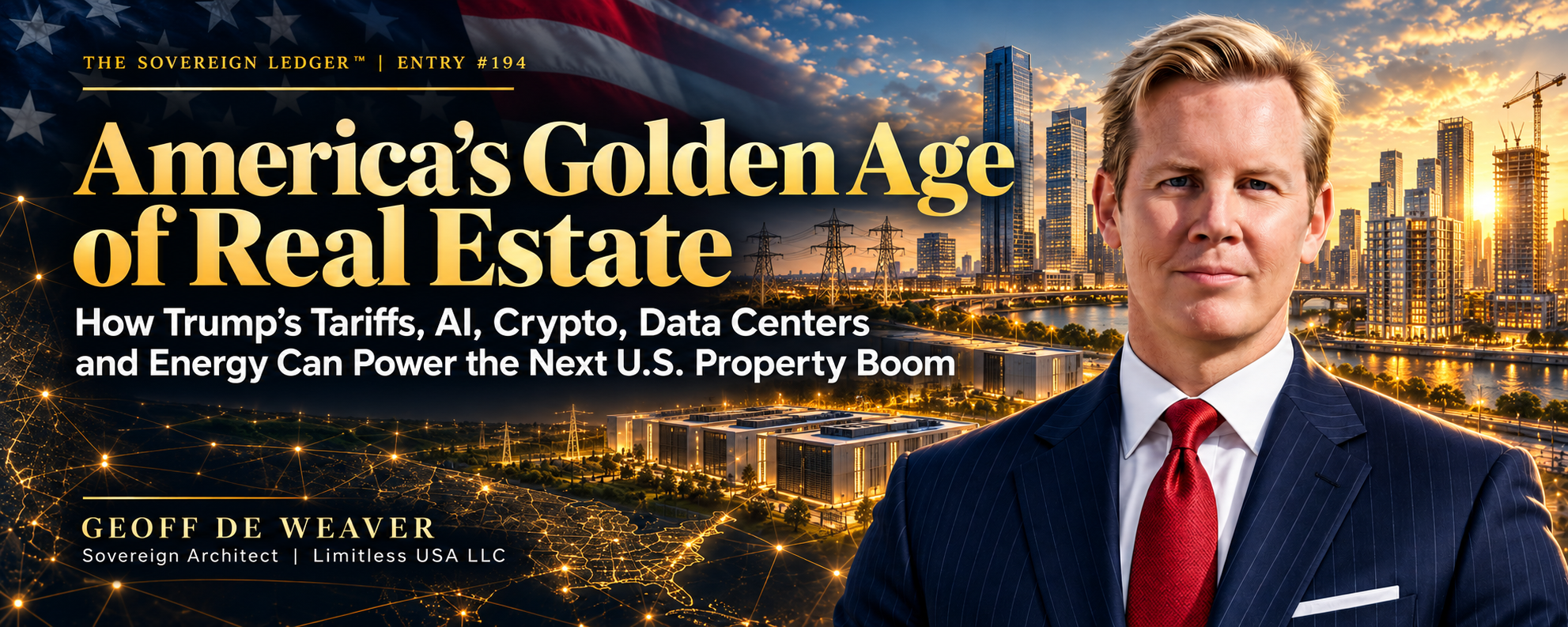 How Trump’s Tariffs, AI, Crypto, Data Centers and Energy Can Power the Next U.S. Property Boom